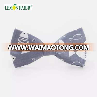 Cartton Style Mens custom made cotton flashing bowtie